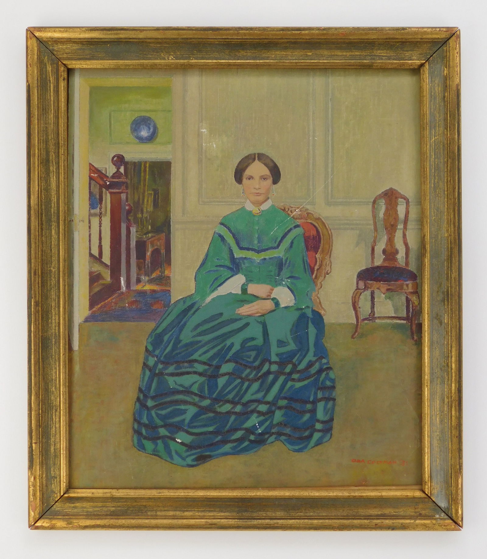 Ora Coltman (American, 1858-1940) oil (1 of 7)