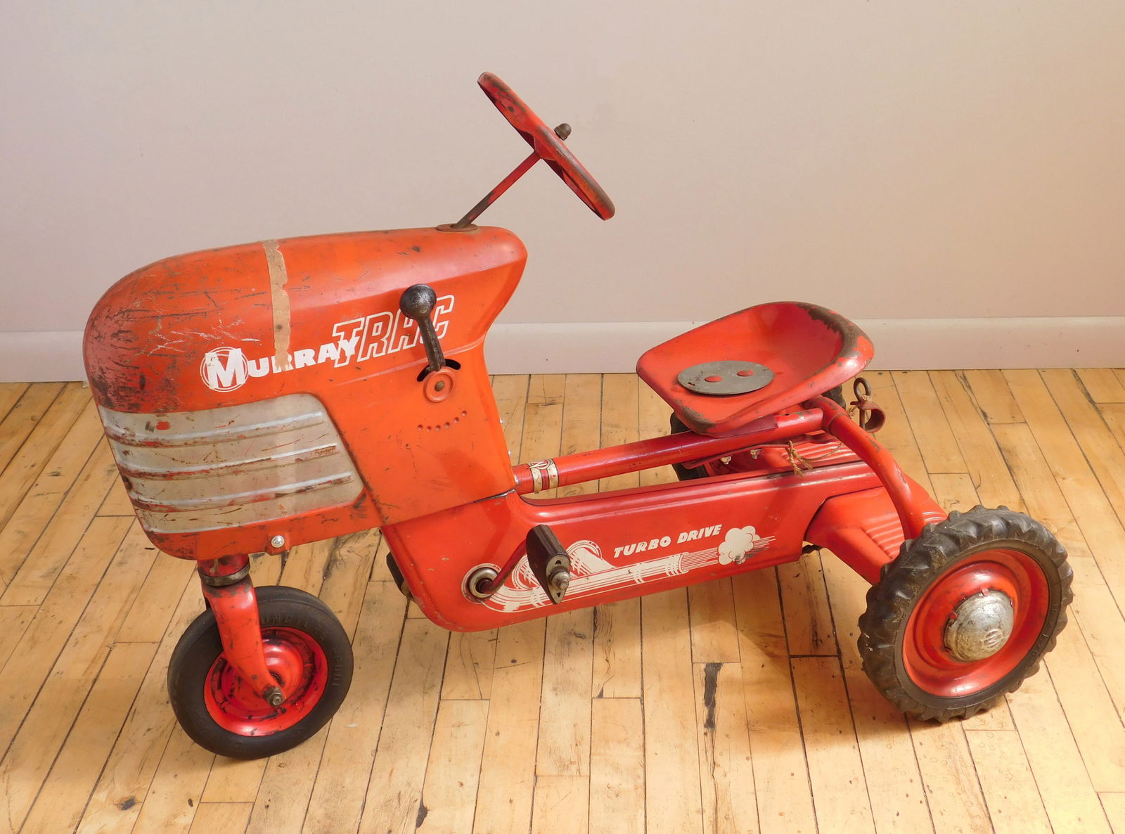 Viktor Schreckengost designed pedal tractor &  plow (1 of 4)