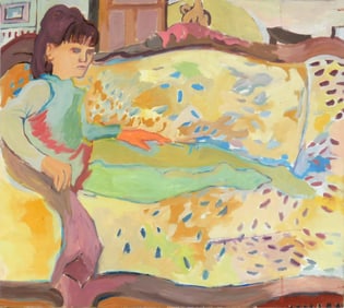 Phyllis Seltzer (American, 1928-2023) oil