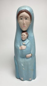 Silvio Zoratti (Italian/ American, 1896-1992) carving