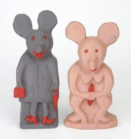 2 Silvio Zoratti (Italian./American, 1896-1992) carvings