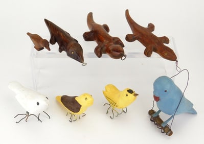 8 Silvio Zoratti (Italian. American, 1896-1992) carvings
