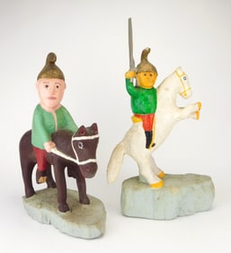 2 Silvio Zoratti (Italian/ American, 1896-1992) carvings