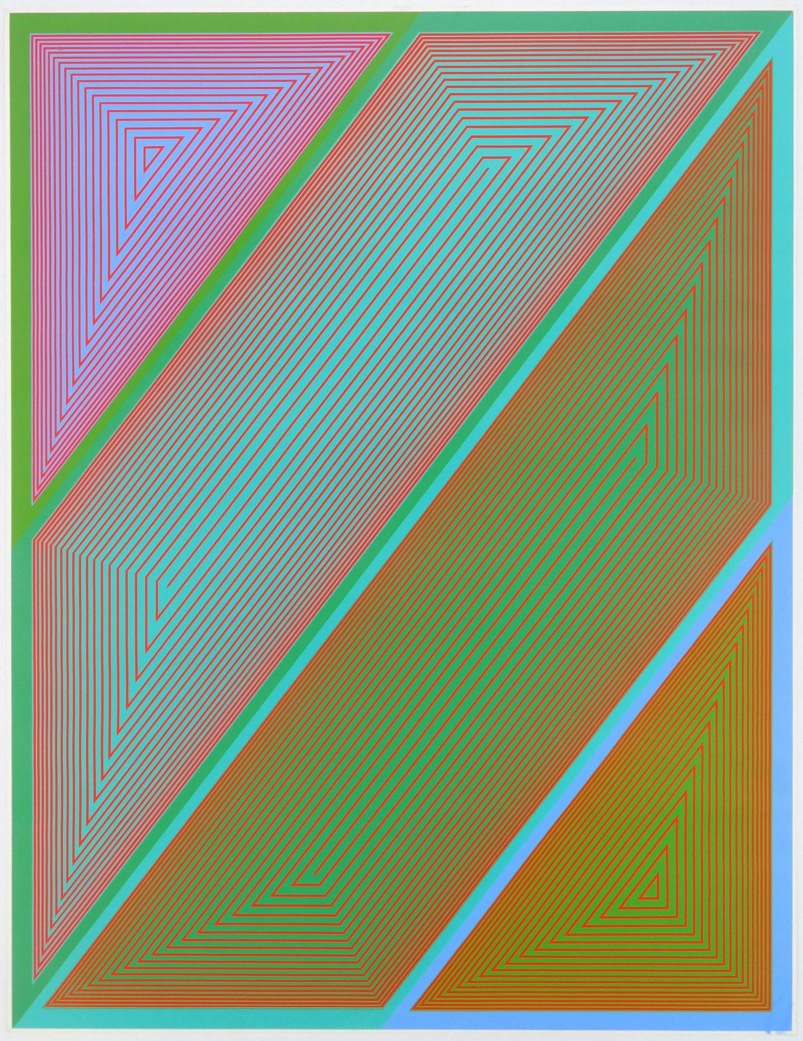 Richard Anuszkiewicz (American, 1930-2020) silkscreen (1 of 6)