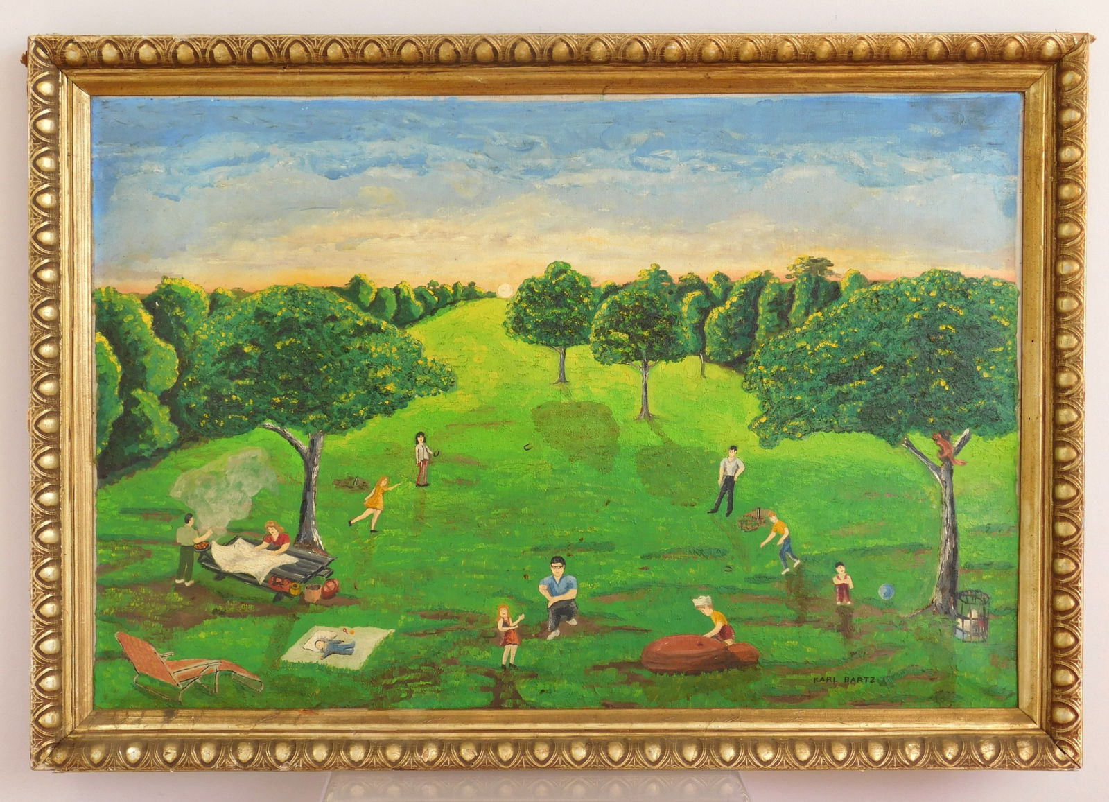 Karl Bartz (American, 20th c.) oil (1 of 7)