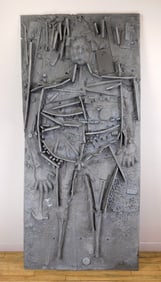 Don Drumm (American, 1935- ) metal sculpture