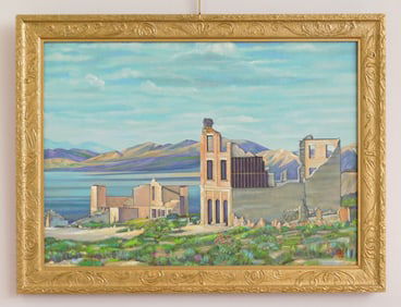 William S. Gisch (American, 1906-1989) oil