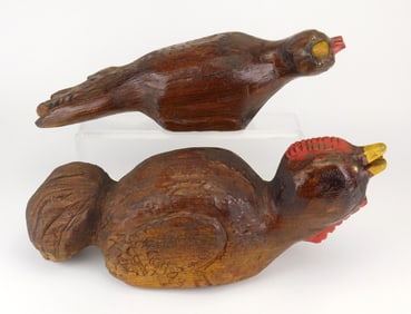 2 Silvio Zoratti (Italian/ American, 1896-1992) carvings