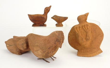 4 Silvio Zoratti (Italian/ American, 1896-1992) carvings