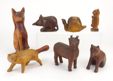 7 Silvio Zoratti (Italian/ American, 1896-1992) carvings