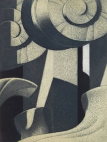 Hugh Kepets (American, 1946- ) aquatint
