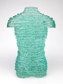 Dan Rothenfeld (American, 1953- ) glass sculpture