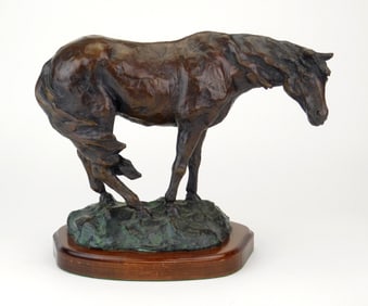 Laurence Isard (American, 1932-2009) bronze