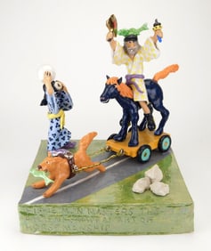 George Sacco (American, 1935-2014) ceramic