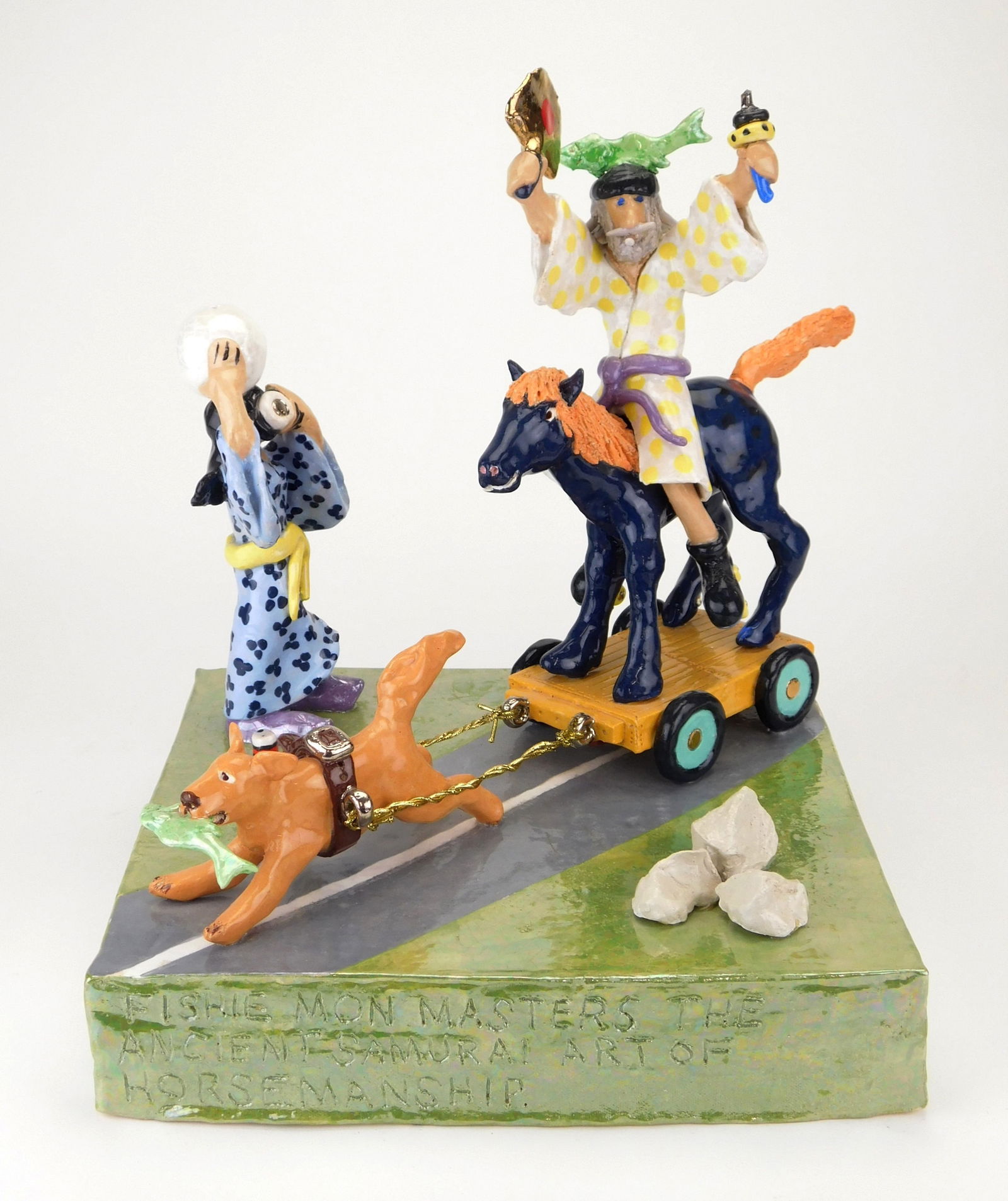 George Sacco (American, 1935-2014) ceramic (1 of 11)