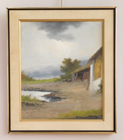 Francesco Schiller (Italian, 1932- ) oil