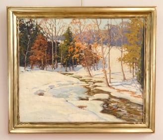 Camillo Adriani (American, 1908-1990) oil