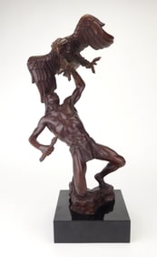 John B. Weaver (American, 1920-2012) bronze