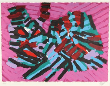 Karel Appel (Dutch, 1921-2006) lithograph