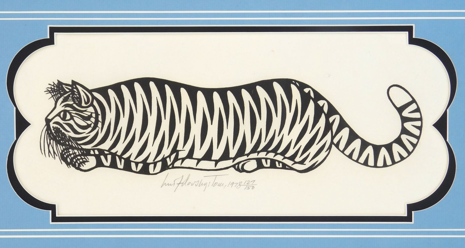 Jacques Hnizdovsky (American, 1915-1985) linocut (1 of 5)