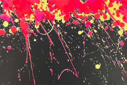 Walasse Ting (American, 1929-2010) lithograph