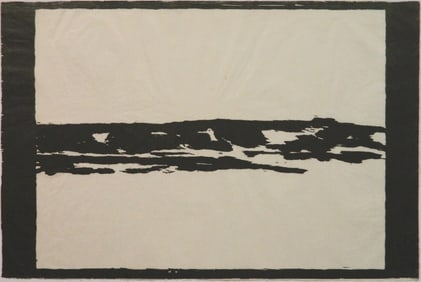 Sandy Walker (American, 1942- ) woodcut