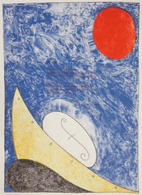 William T. Wiley (American, 1937-2021) lithograph