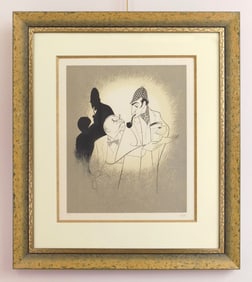 Al Hirschfeld (American, 19003-2003) lithograph