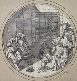 17th c. German School drawing