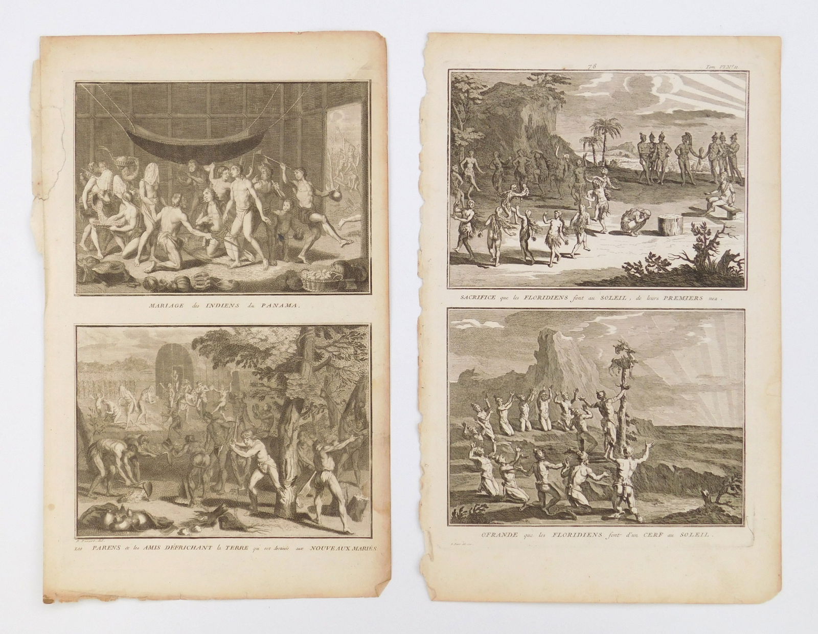 4 Bernard Picart (French, 1673-1733) etchings (1 of 4)