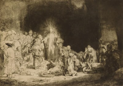 Rembrandt (Dutch, 1606-1669) etching