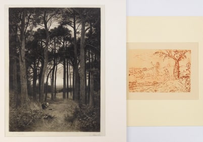 2 19th c. French engravings