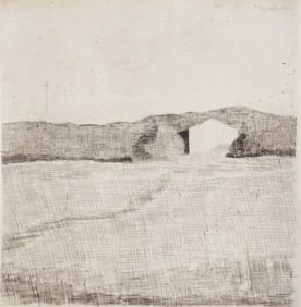 Renato Bruscaglia (Italian, 1921-1999) etching