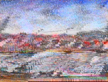 Paulemile Pissarro (French, 1884-1972) pastel