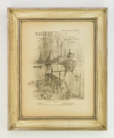 Henri de Toulouse-Lautrec (French, 1864-1901) lithograph