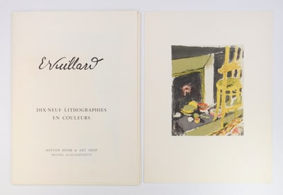 Edouard Vuillard (French, 1868-1940) lithographs