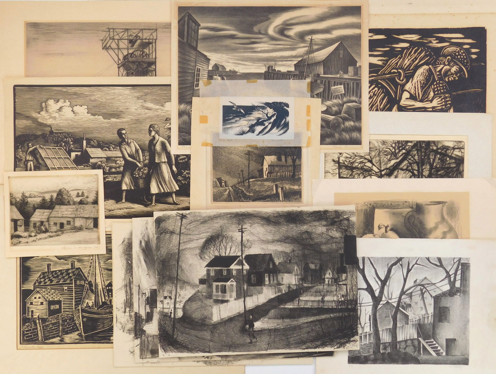 14 American prints (1 of 5)