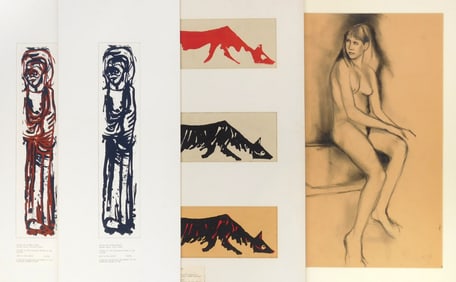 4 20th c. American, school prints