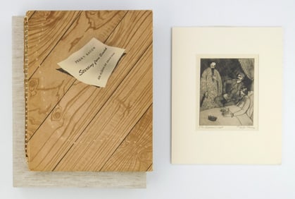 Peggy Bacon (American, 1895-1987) drypoint