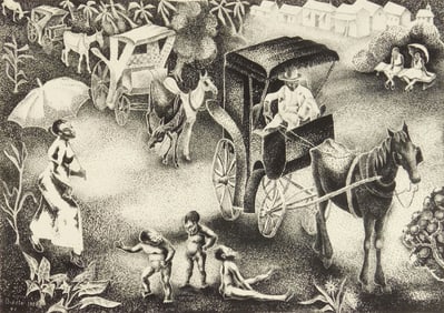 George Biddle (American, 1885-1973) lithograph