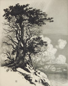 George Elbert Burr (American, 1859-1939) etching