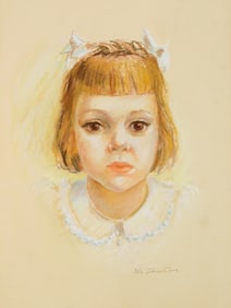 Kae Dorn Cass (American, 1901-1971) pastel