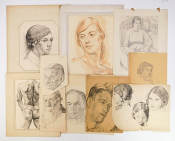 10 William S. Gisch (American, 1906-1989) works on paper