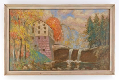 Joe Huffman (American, 20th c.) pastel