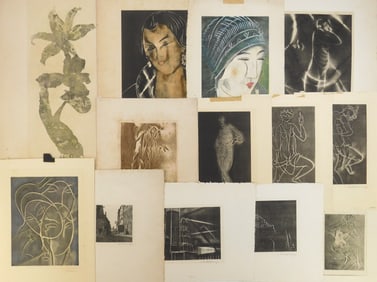 13 Sandor Alexander Kubinyi von Demenfalva (Hungarian, 1875-1949) prints