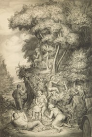 Charles W. Locke (American, 1899-1983) lithograph