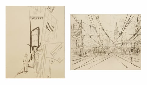 A. Pinto and S. Pinto etchings