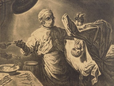 Georges Schreiber (Amerian, 1904-1977) lithograph