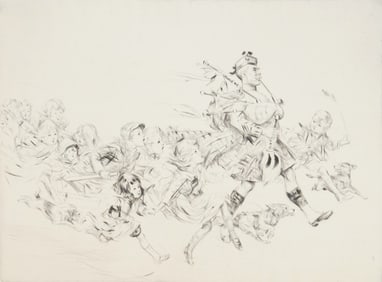 Diana Thorne (American, 1894,95-1963) etching