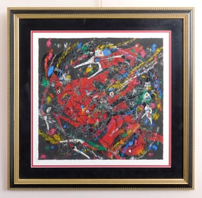 Tiefeng Jiang (Chinese, 1938- ).silkscreen